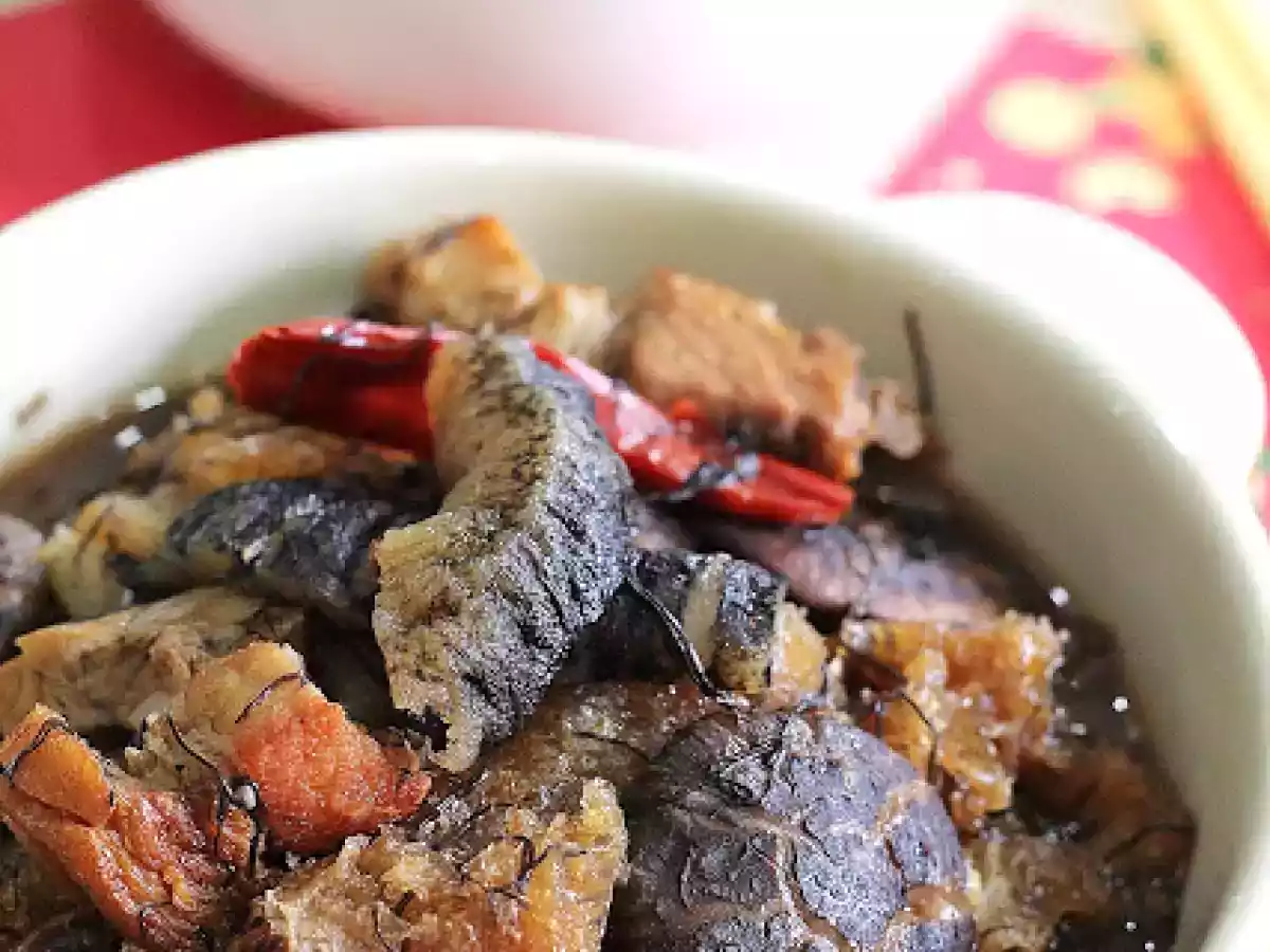 Braised Mushroom With Sea Cucumber