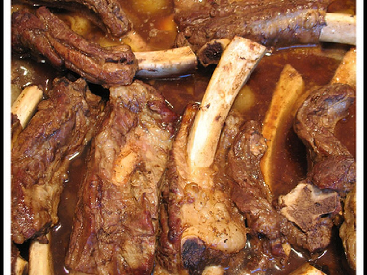 Braised Orange Ginger Short Ribs