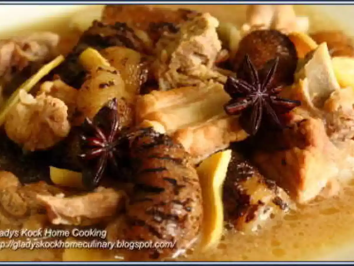 Braised Sea Cucumber with Spare Ribs Recipe - photo 4