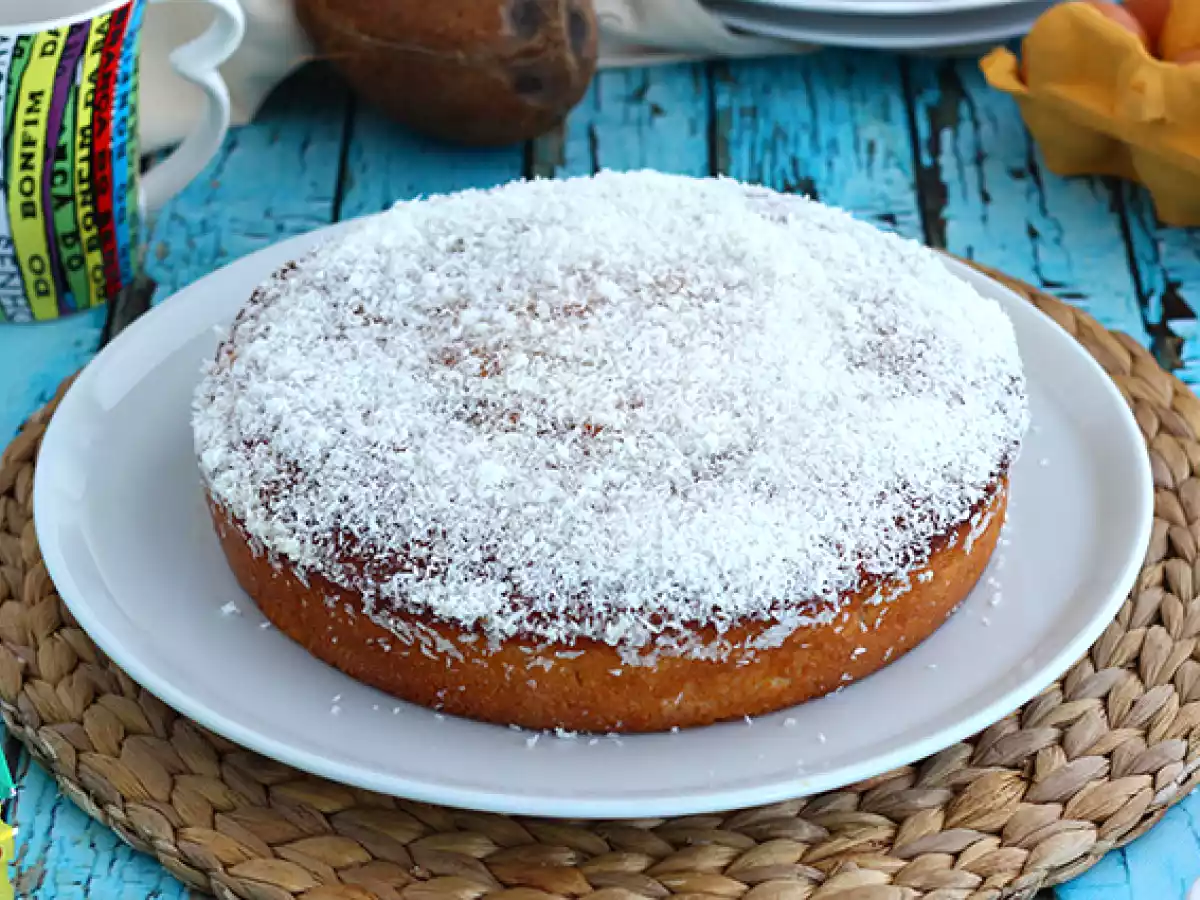 Brazilian coconut cake - bolo toalha felpuda - photo 2