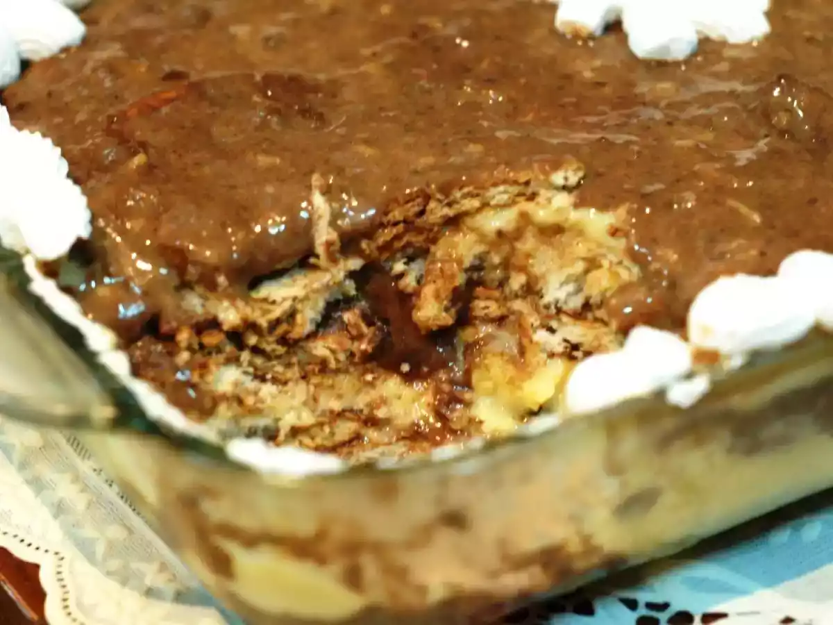 Bread and Biscuit pudding