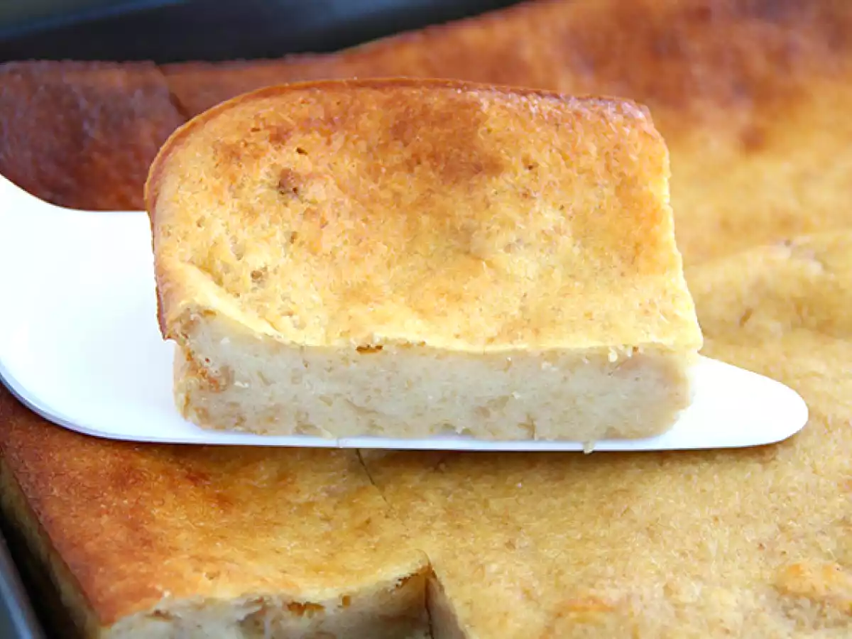Bread pudding (simple and quick) - photo 2