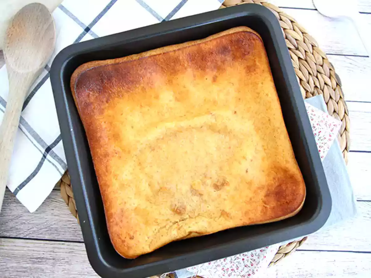 Bread pudding (simple and quick) - photo 3