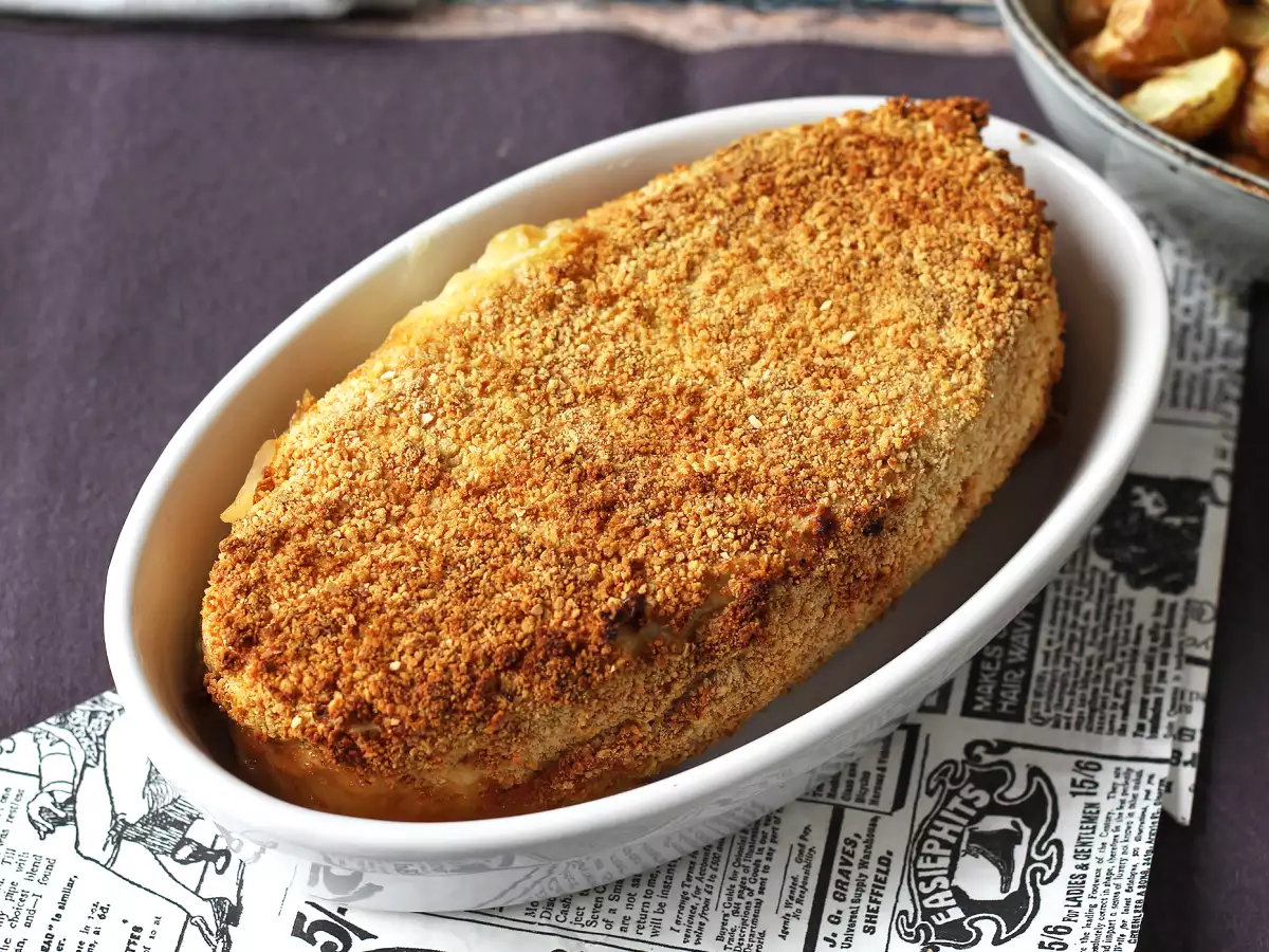 Breaded Caprice des dieux cheese with potatoes, the viral recipe cooked with airfryer - photo 7
