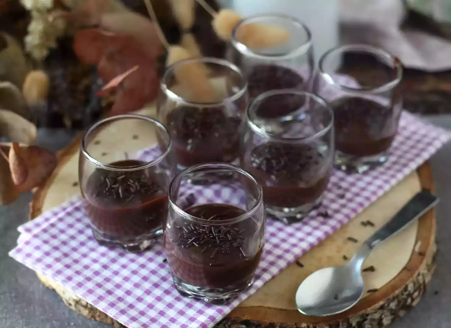 Brigadeiro cream verrines recipe