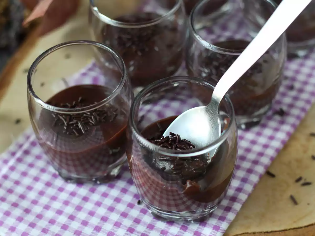 Brigadeiro cream verrines! - photo 2