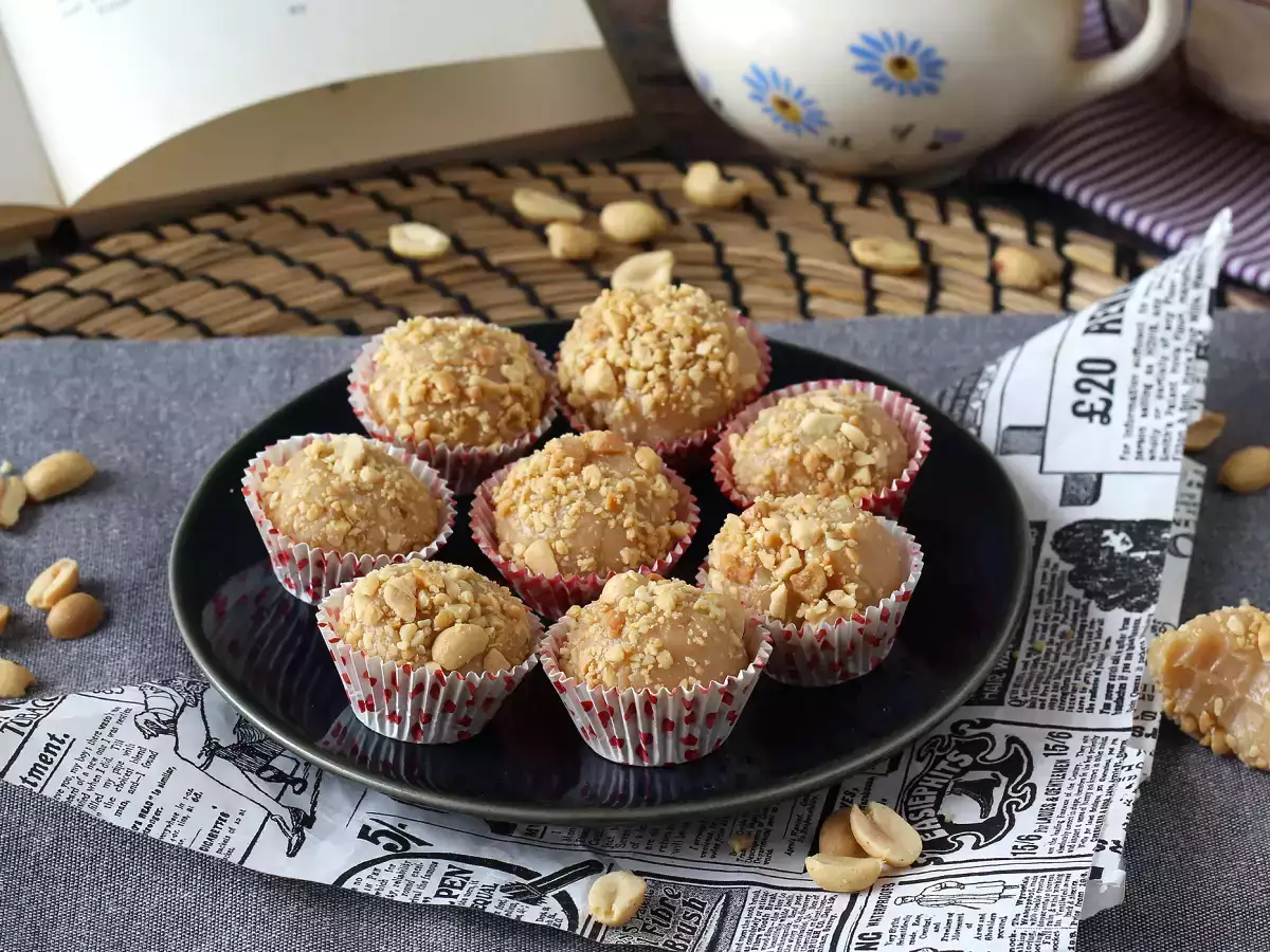 Brigadeiro with peanuts, a delicious brazilian delicacy