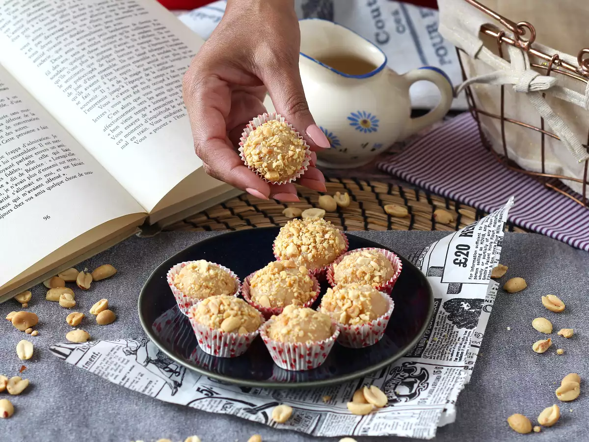 Brigadeiro with peanuts, a delicious brazilian delicacy - photo 6