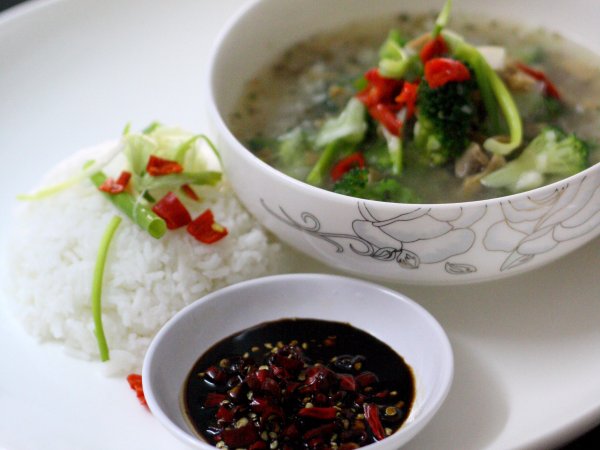 Broccoli And Mushroom Soup