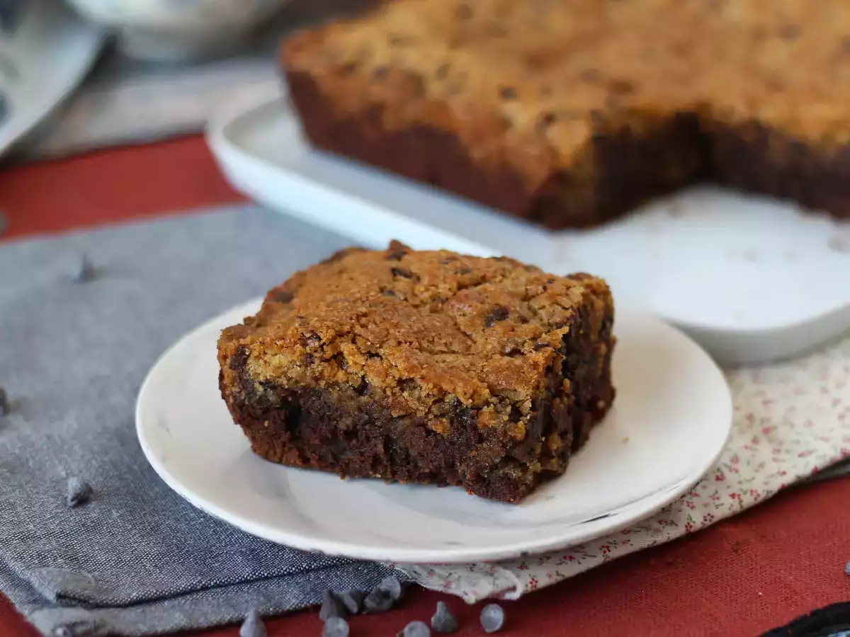 Brookies, the perfect combination of a brownie and a cookie - photo 8