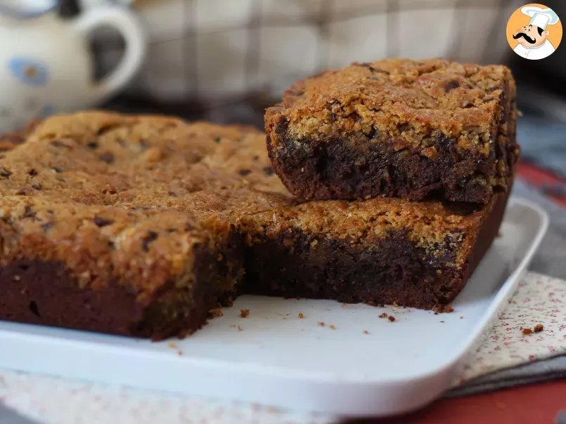 Brookies, the perfect combination of a brownies and a cookie, photo 3