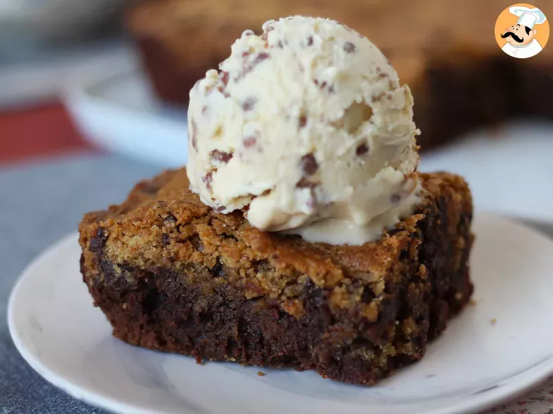 Brookies, the perfect combination of a brownies and a cookie, photo 4