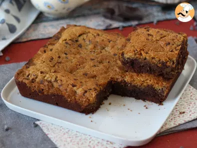 Brookies, the perfect combination of a brownies and a cookie, photo 5