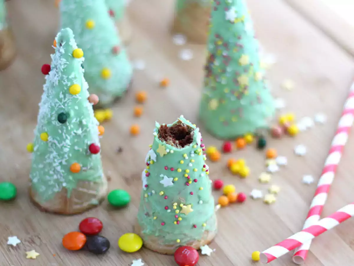 Brownie christmas trees - photo 4