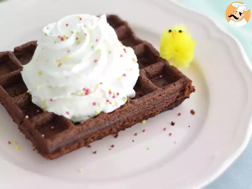 Brownie waffles - Video recipe !
