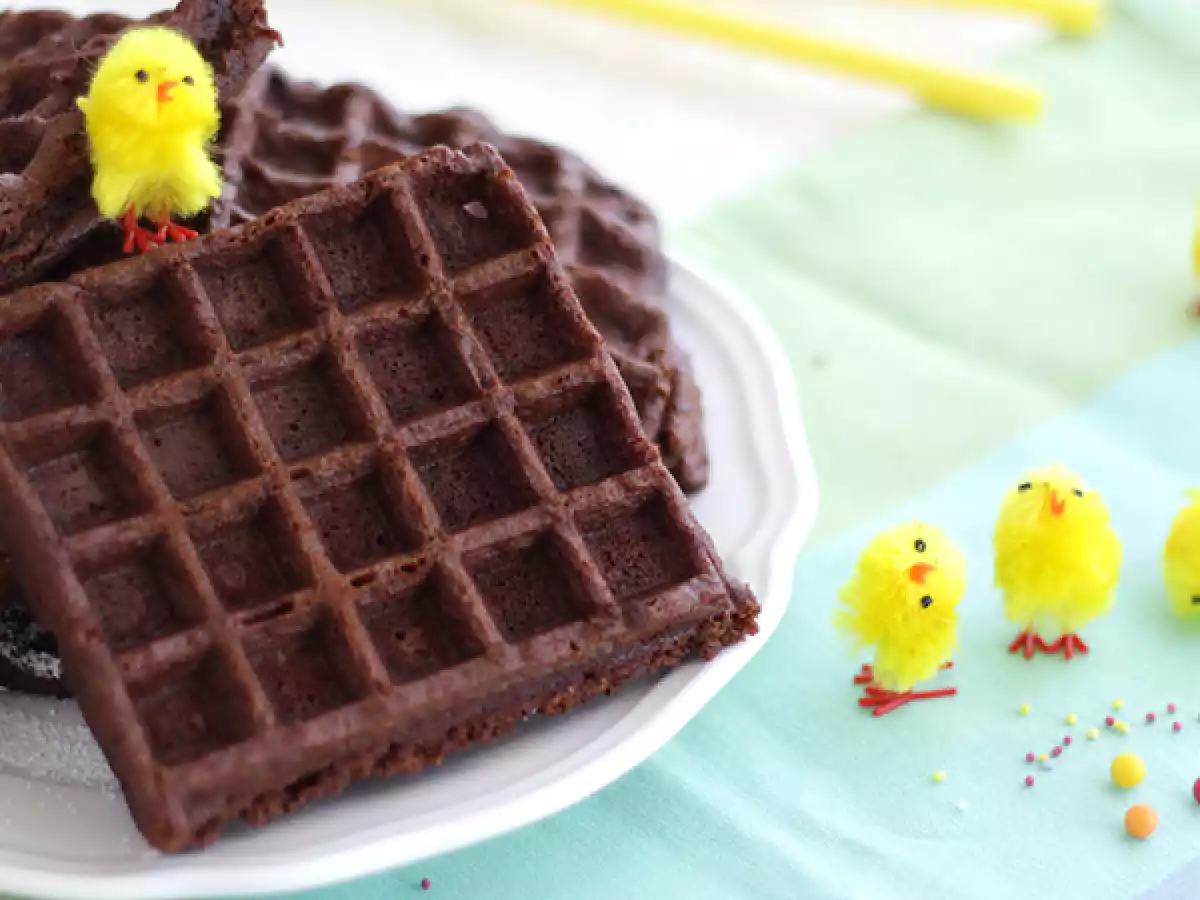 Brownie waffles - video recipe ! - photo 2