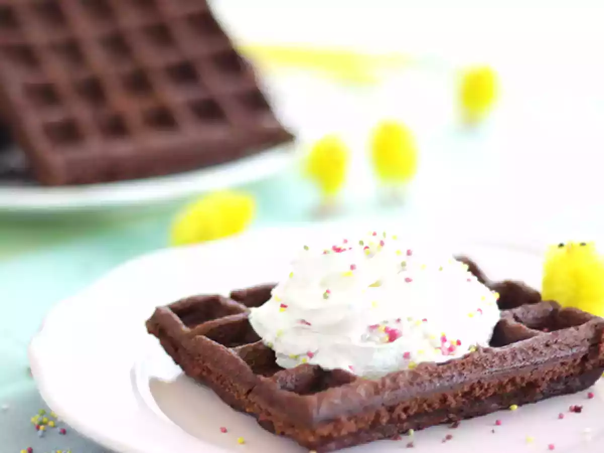 Brownie waffles - video recipe ! - photo 3