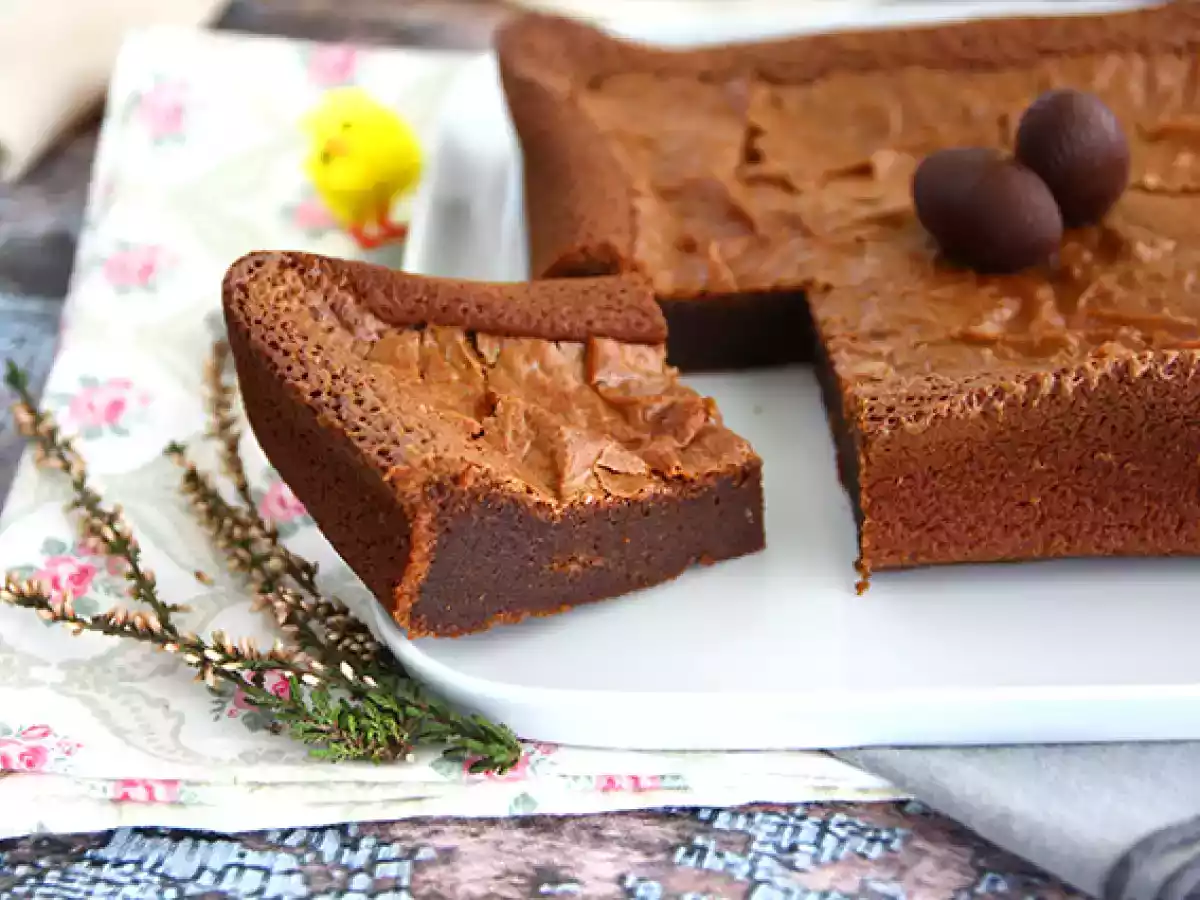 Brownie with easter chocolate leftovers - photo 4