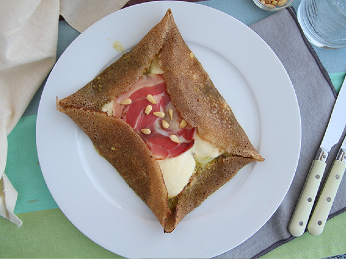 Buckwheat galette italian style - photo 2