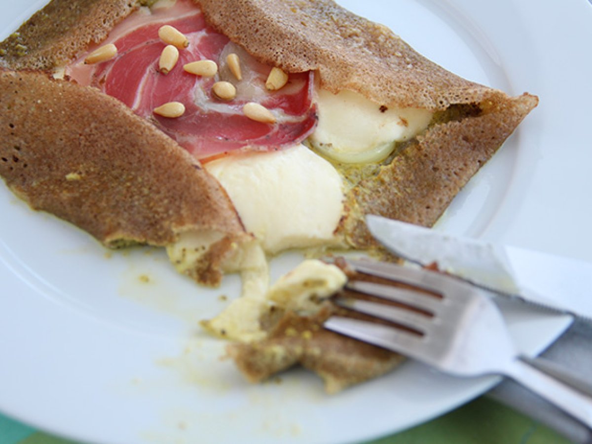 Buckwheat galette italian style - photo 3