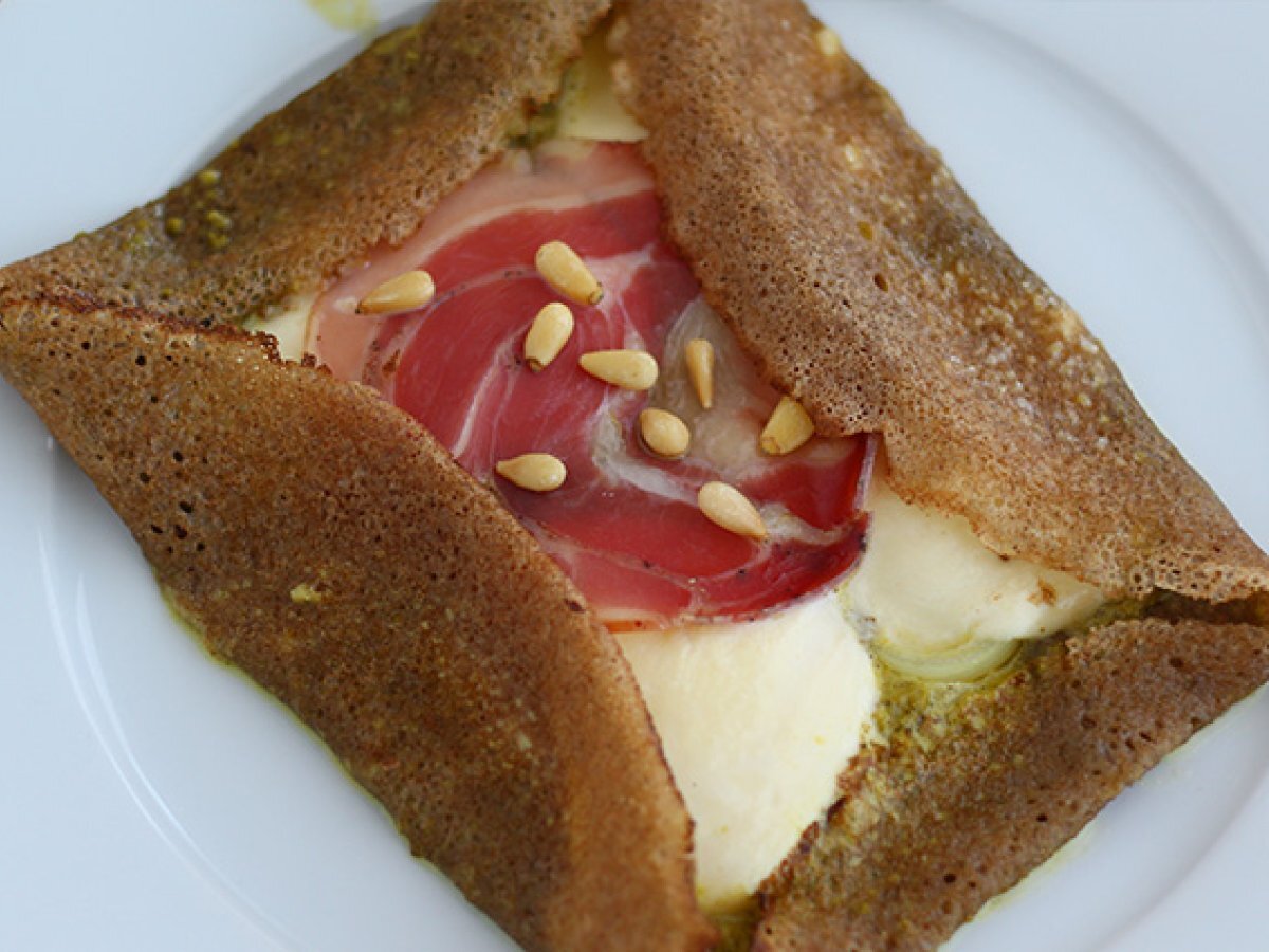 Buckwheat galette italian style - photo 4