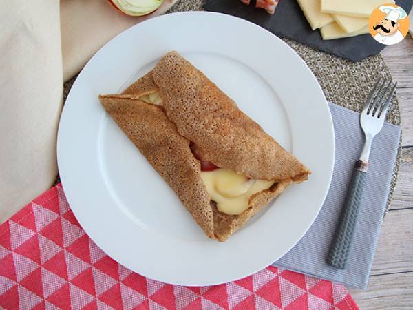 Buckwheat galette with raclette cheese - photo 4