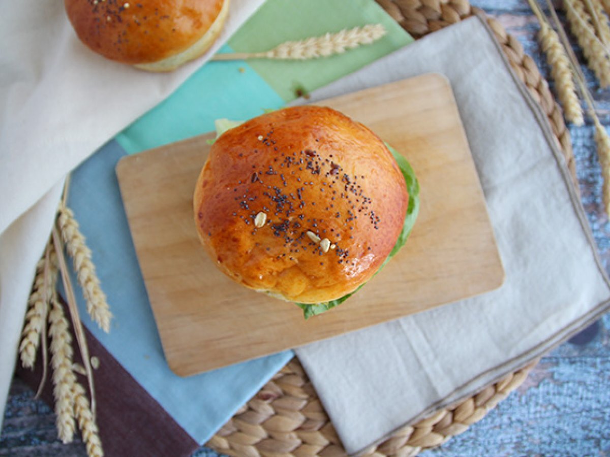 Burger Italian style : pesto, mozzarella and sundried tomatoes - photo 4