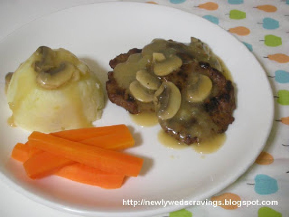 Burger Steak and Mashed Potato - photo 2