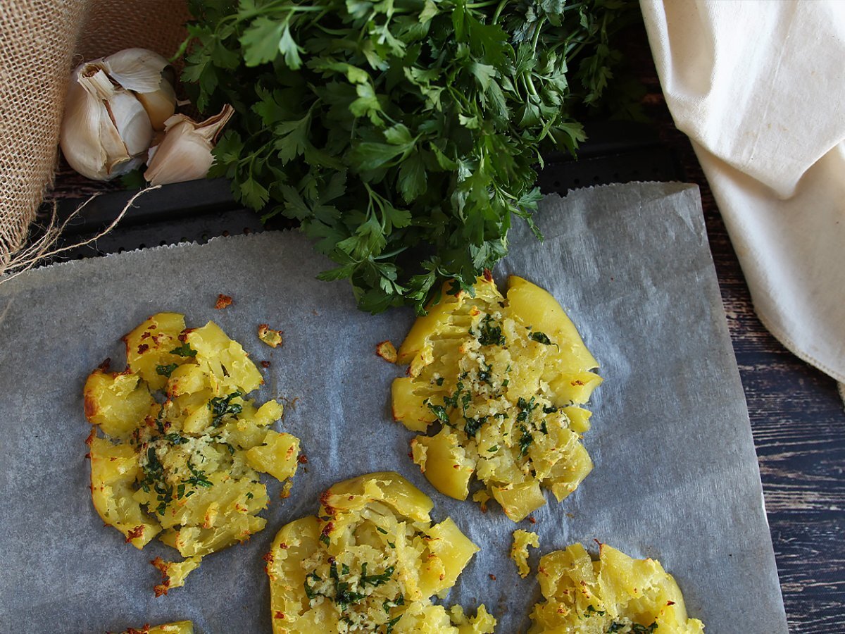 Butter and garlic baked mashed potatoes - photo 4