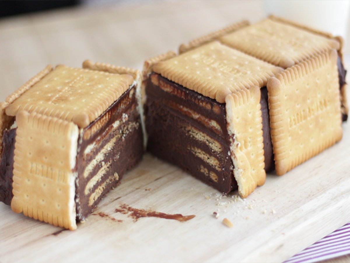 Butter biscuit terrine - Video recipe !