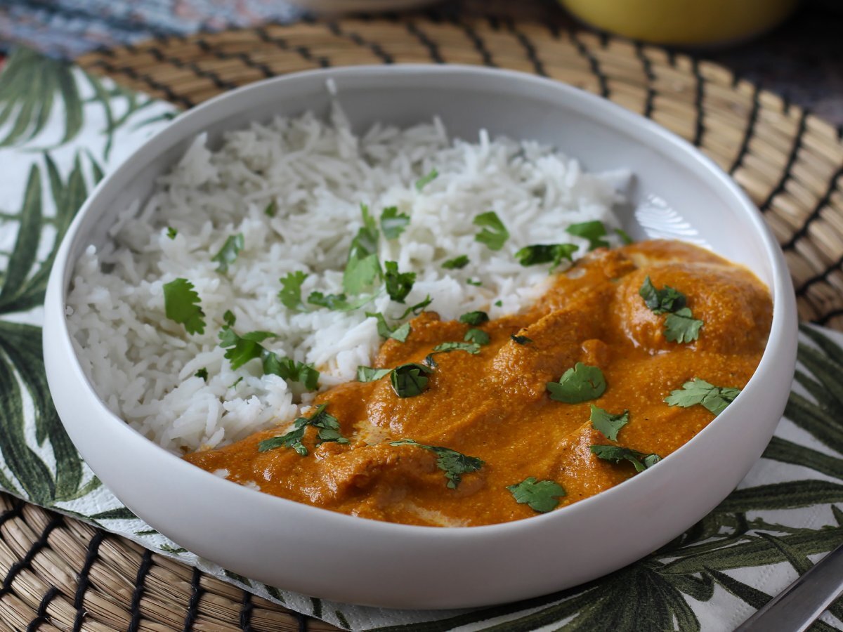 Butter chicken, the traditional Indian dish