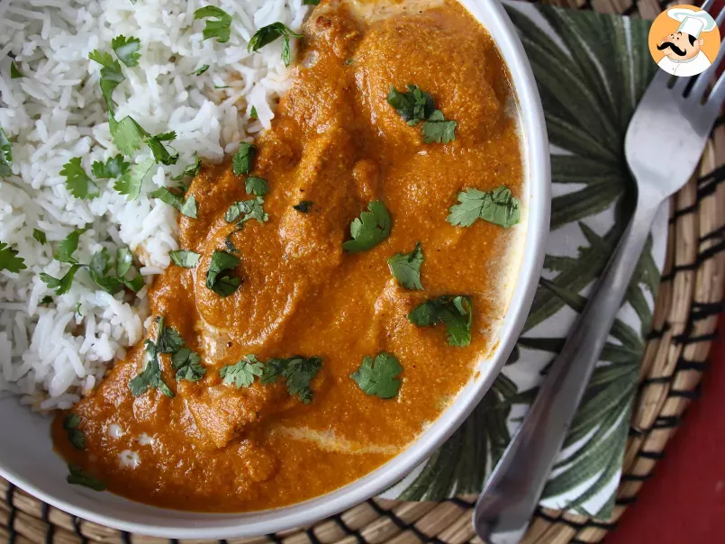 Butter chicken, the traditional Indian dish, photo 4