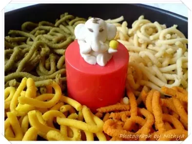 Butter Murukku for Indian Cooking Challenge - photo 3