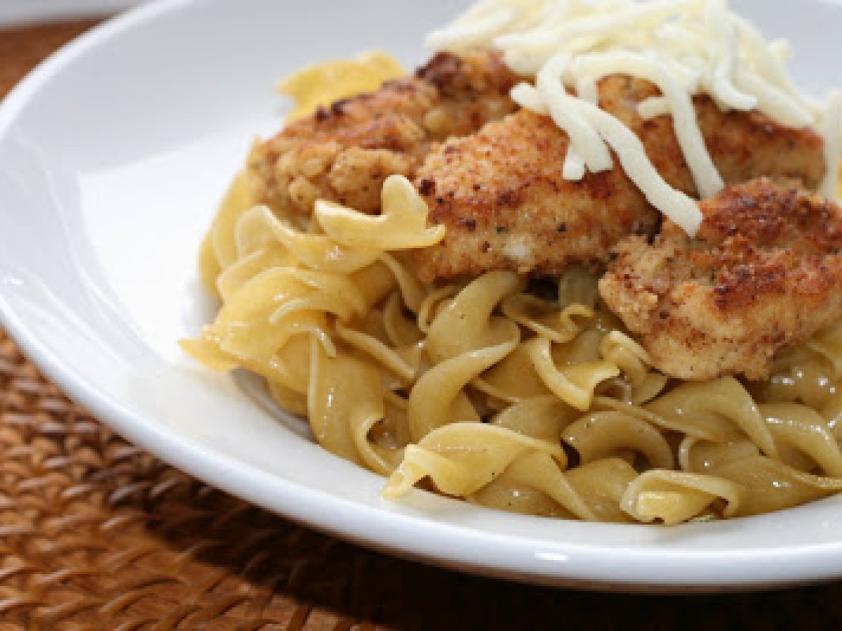 Buttered Egg Noodles W/Parmesan Chicken. - photo 5