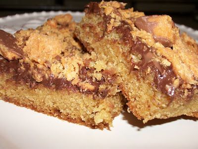 Butterfinger cookie bars, Recipe Petitchef