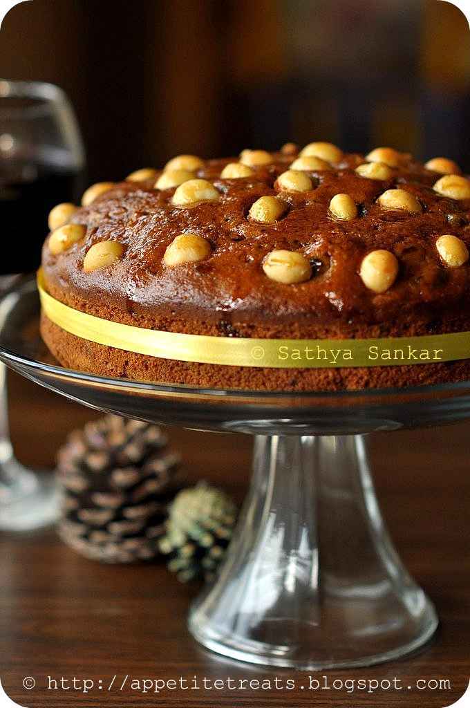 Butterless rum fruit cake, Recipe Petitchef