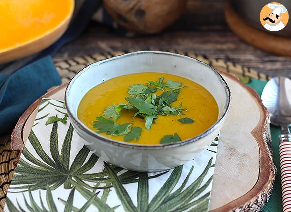 Butternut and red lentil soup - Recipe Petitchef