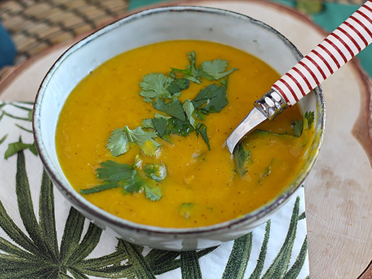 Butternut and red lentil soup - photo 4