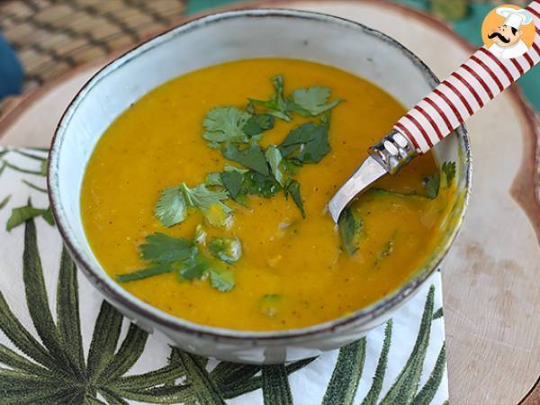 Butternut squash and red lentil soup - photo 4