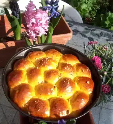 Butternut squash brioche recipe - italian version follows