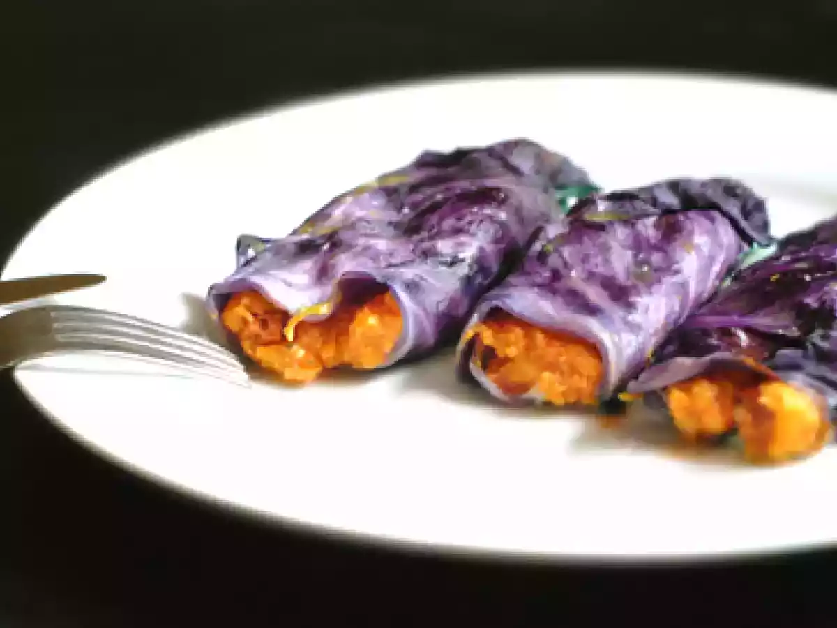 Butternut Squash Cabbage Rolls