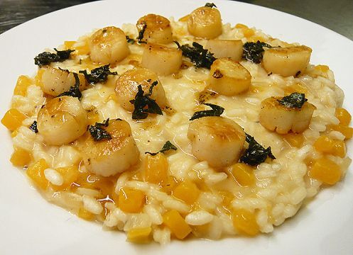 Parmigiano Risotto with Toasted Scallops - Kuali