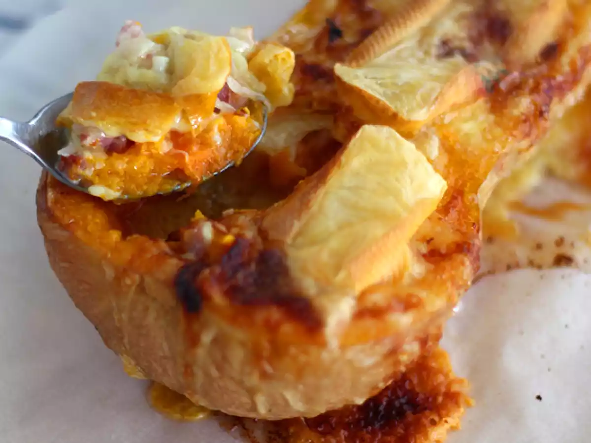 Butternut squash tartiflette - a cheese and bacon delight - photo 4