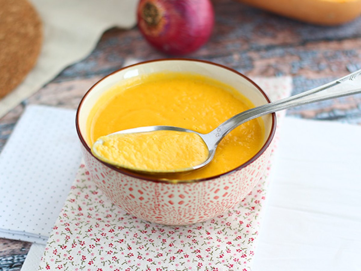 Butternut squash velvet soup - photo 3