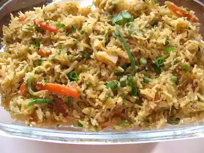 Cabbage fried rice recipe: quick and easy dinner idea