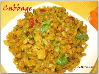 Cabbage Sabji (Band Gobi Stir Fry )