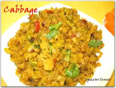 Cabbage stir fry recipe (band gobi)