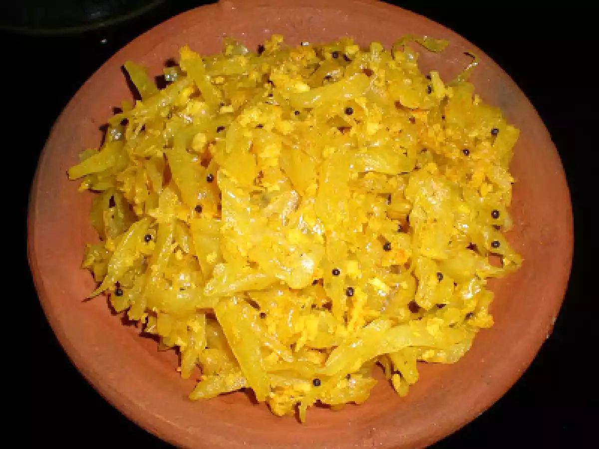 Cabbage Thoran, Kaalan & Paalada for Onasadya