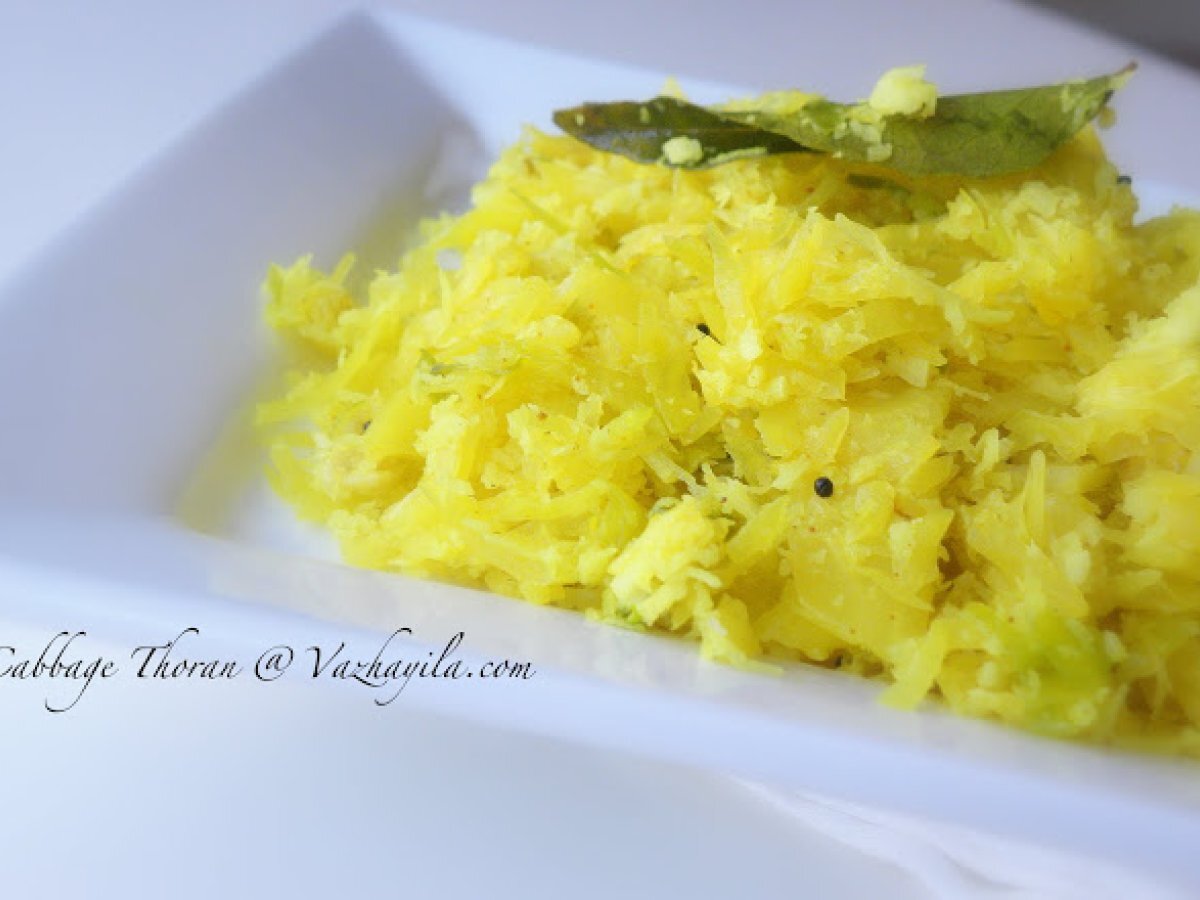 Cabbage Thoran/Stir fry