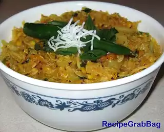 Cabbage and spring onion recipe